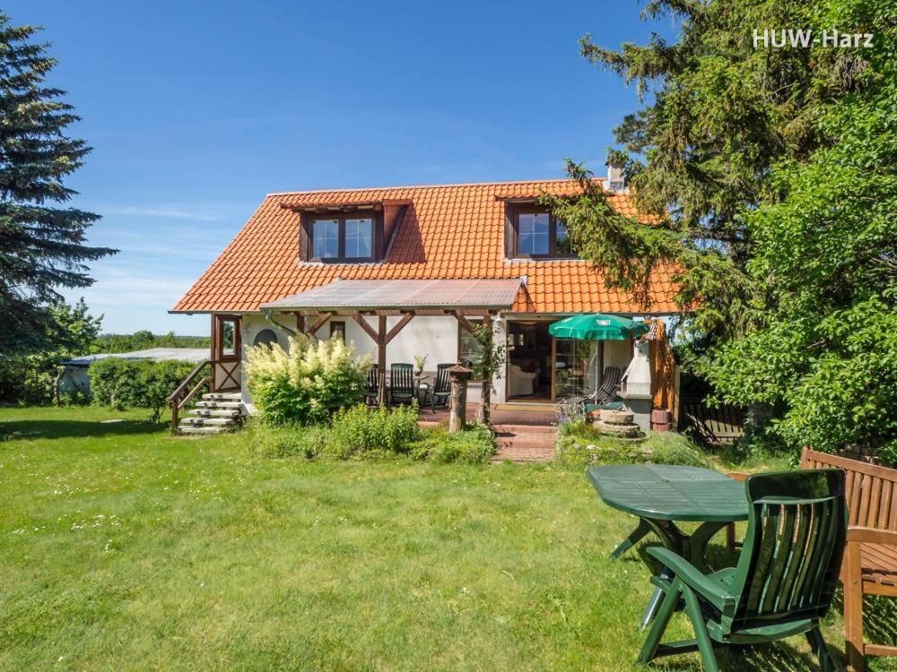 Idyllisches Ferienhaus Bei Wernigerode Benzingerode Eksteriør bilde
