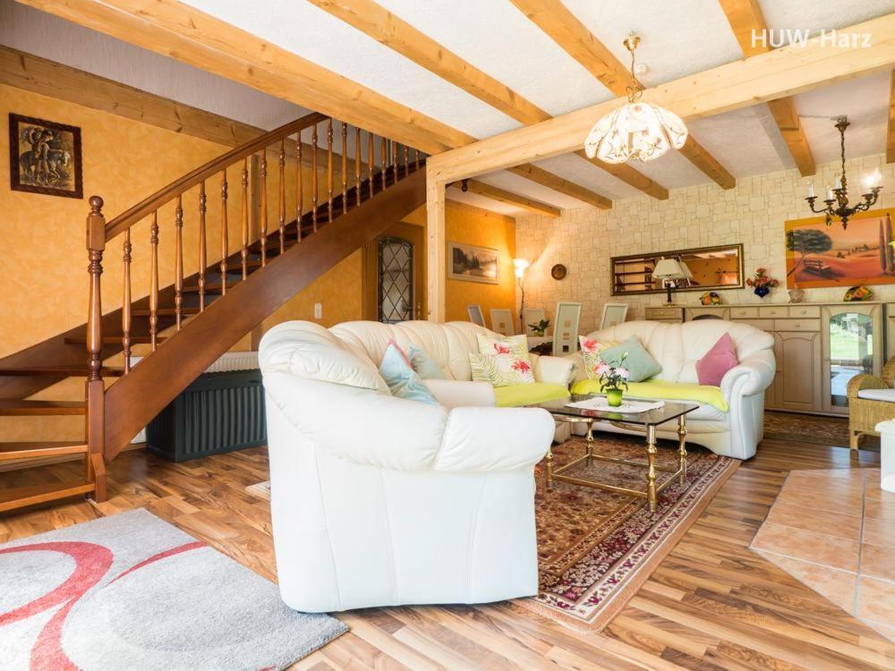 Idyllisches Ferienhaus Bei Wernigerode Benzingerode Eksteriør bilde